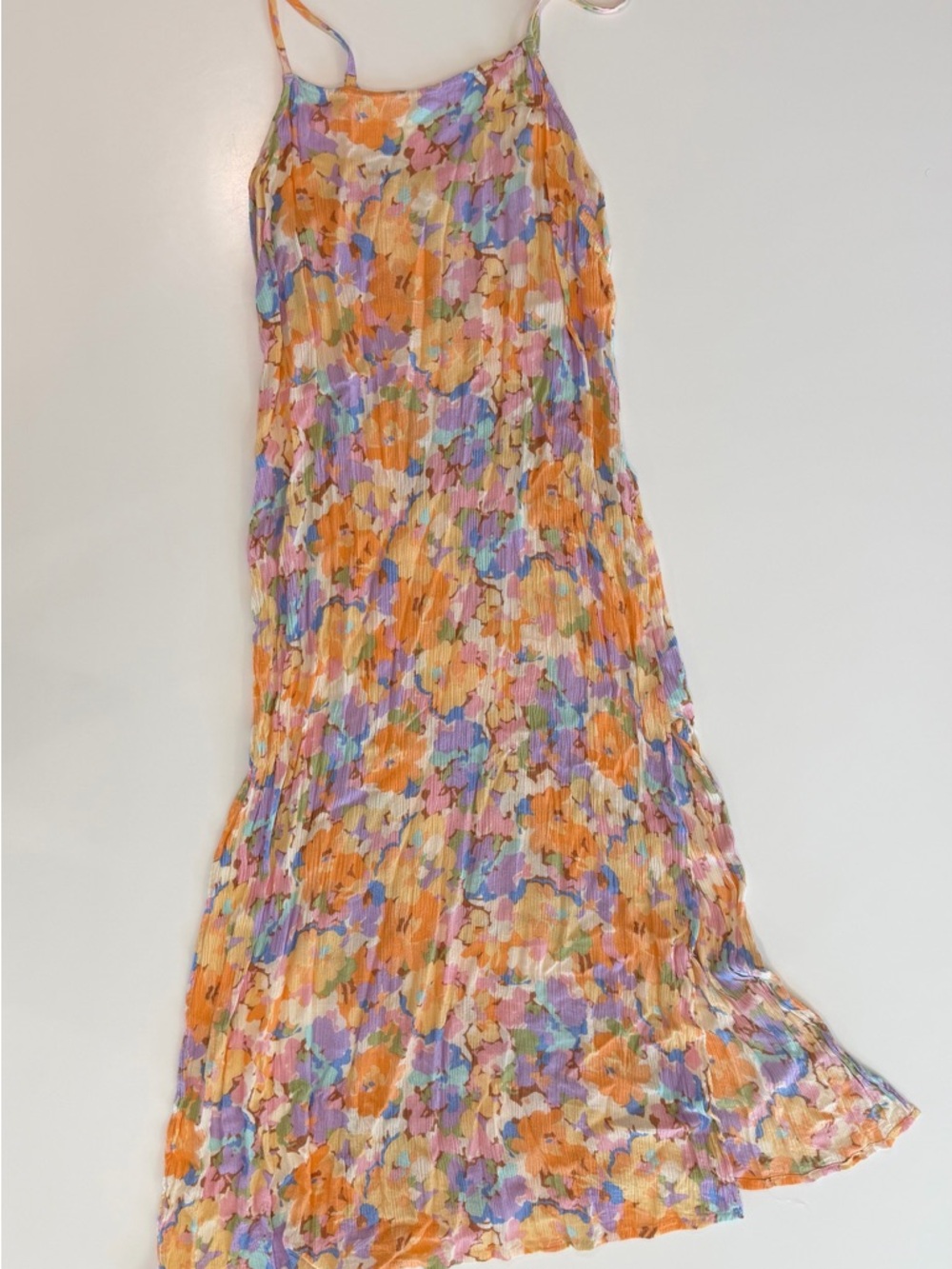 Billabong Pastel Multicolor Floral Midi Dress